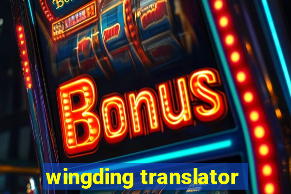 wingding translator